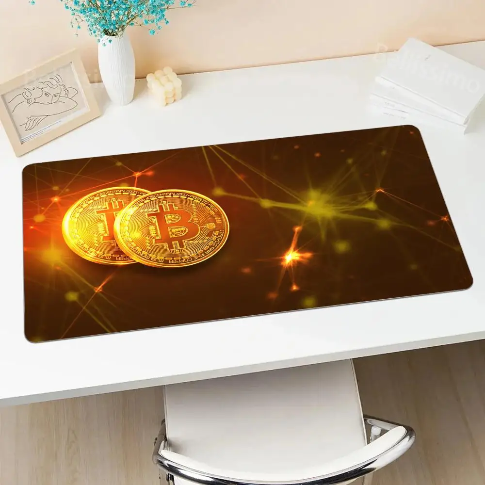 Б _ коврик для мыши с биткоином компьютерные игровые аксессуары