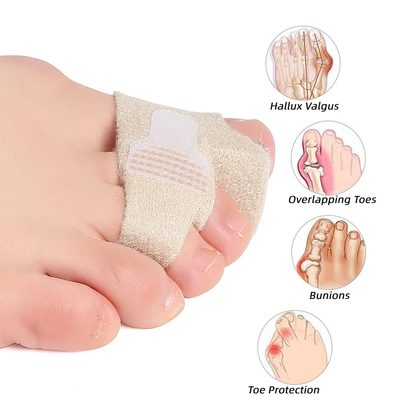 2 шт. разделители для пальцев ног при вальгусной деформации