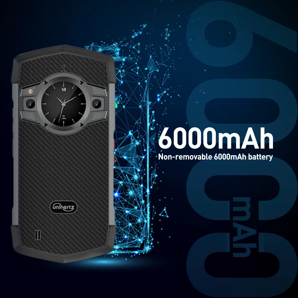 Unihertz Tick Tock 5G Rugged Waterproof Smartphones Android 8GB 128GB Octa Core 48MP Camera Pixel 6.3