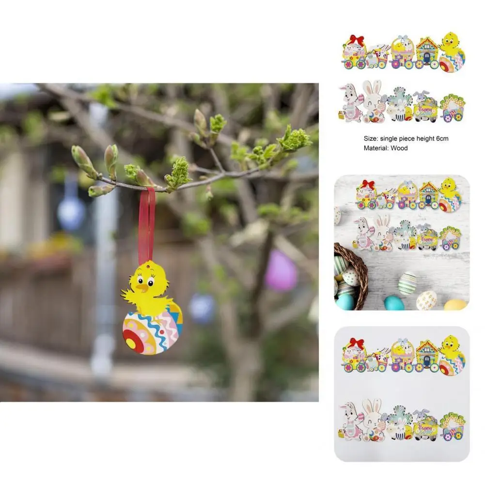 

Trendy Decorative Lightweight Cartoon Egg Design Hanging Pendant Hanging Pendant Easter Pendant 20Pcs/Set