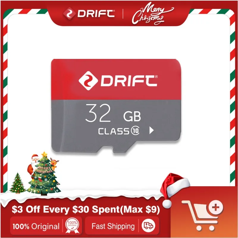 

Drift Memory Card 32GB Micro SD card flash card Memory Microsd TF Card for action camera sports cam motorcycle cam Ghost X/XL/4K