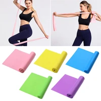 new figure waist leg sports shaping yoga stretch strap rubber belt resistance band women fitness accessory