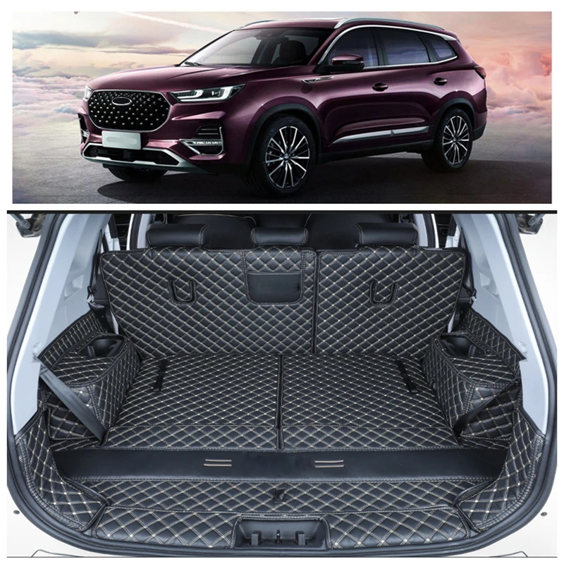 Коврики для багажника Chery Tiggo 8 Pro 2021 7 сидений водонепроницаемые прочные