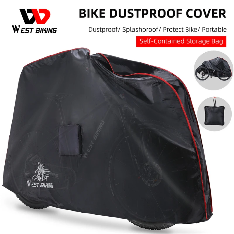 

WEST BIKING Bicycle Cover Outdoor Rainproof UV Protection MTB Road Bike Scooter Cover Indoor Dustproof Cover Bike Accessories