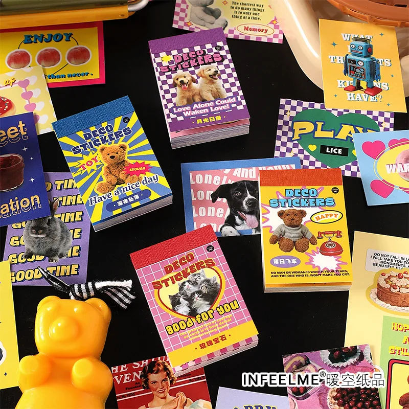 

50pcs Korean Deco Stickers Decals Laptop Skateboard Luggage Phone Case Waterproof Kids Sticker Packs Sanrio Journal Stickers