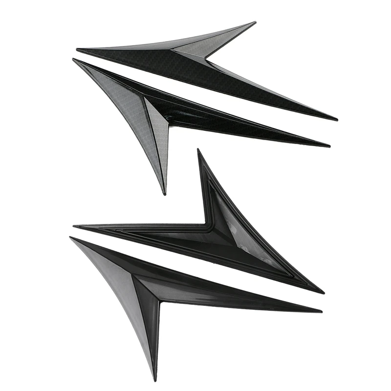 

Side Wing Air Flow Fender Stickers Grill Intake Vent Trim Blade Style for Honda Civic Universal