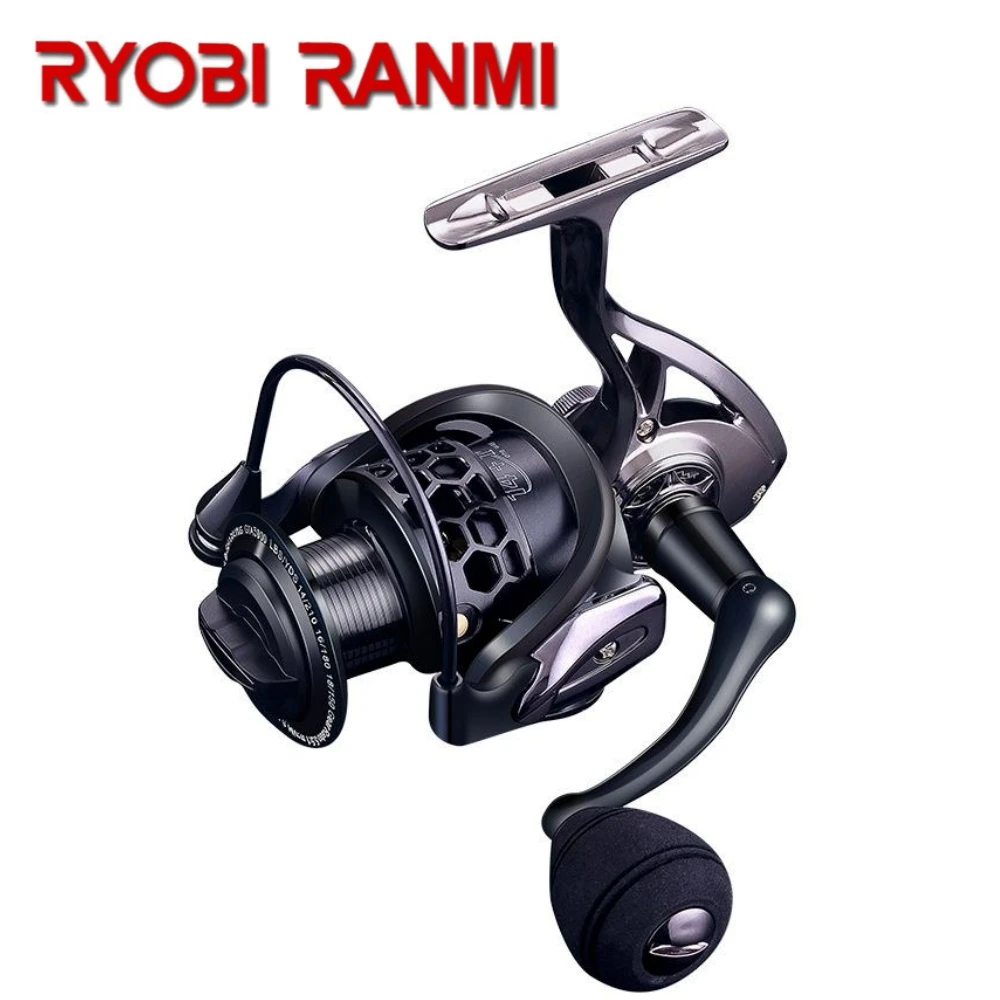 RYOBI RANMI GTA Double Spool Spinning Fishing Reel 1000-7000 All Metal 14+1 BB 5.5:1 Saltwater Corrosion Preventive Fishing Reel