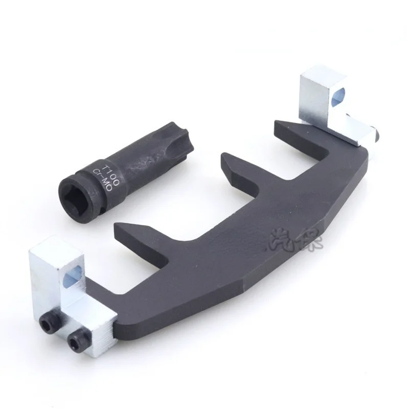 Инструменты для блокировки распредвала автомобиля, набор инструментов для синхронизации двигателя для Mercedes Benz M271 C200 C180 E260 с T100 втулкой, инструменты для автомобильной пары