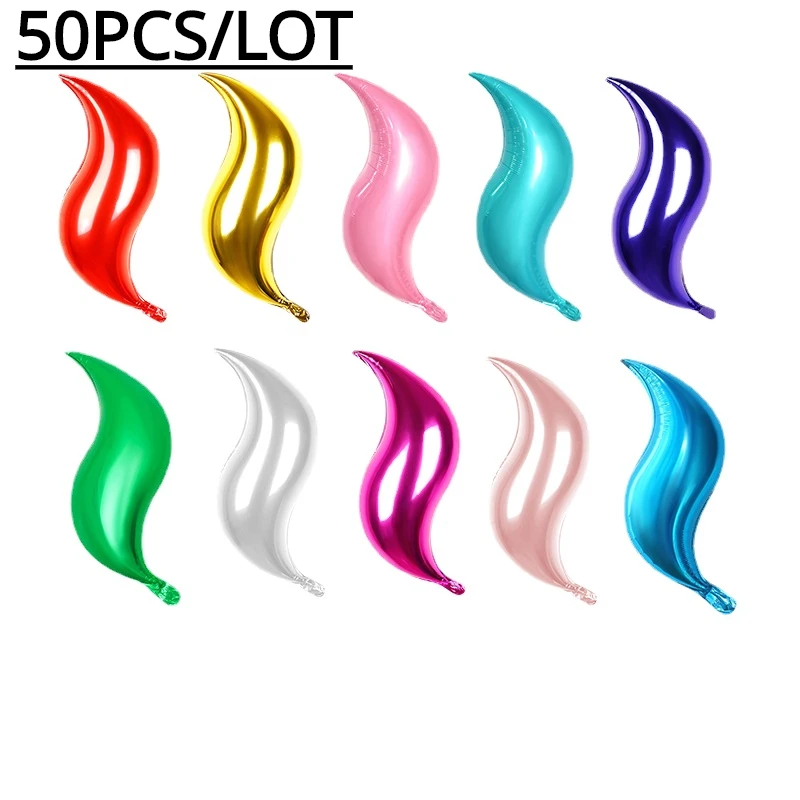 

24 inch S type balloon small fresh thickened aluminum foil balloon wholesale