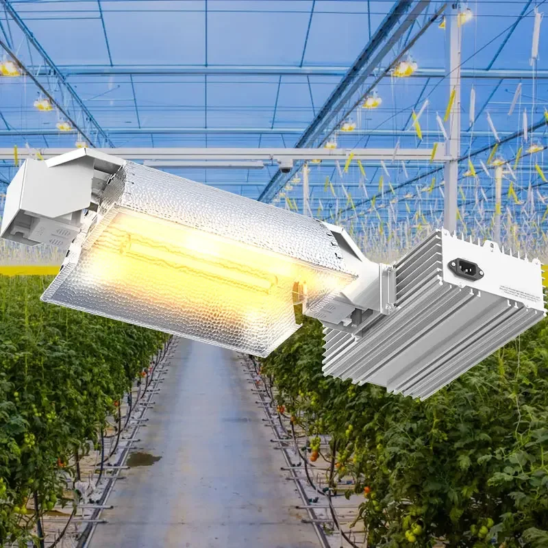 Гидропоника для теплицы 1000 Вт двухсторонняя лампа HPS выращивания растений