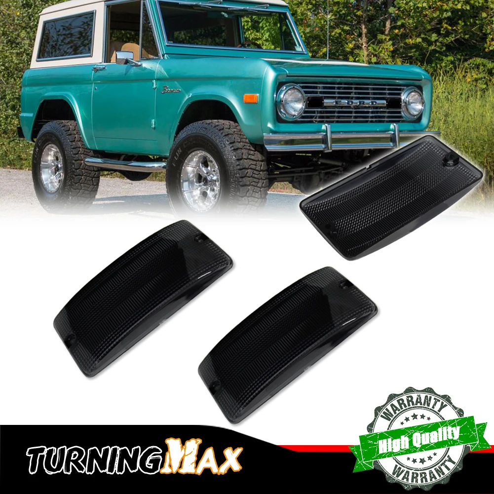 Передняя решетка автомобиля с дымчатыми/прозрачными линзами корпуса указателей