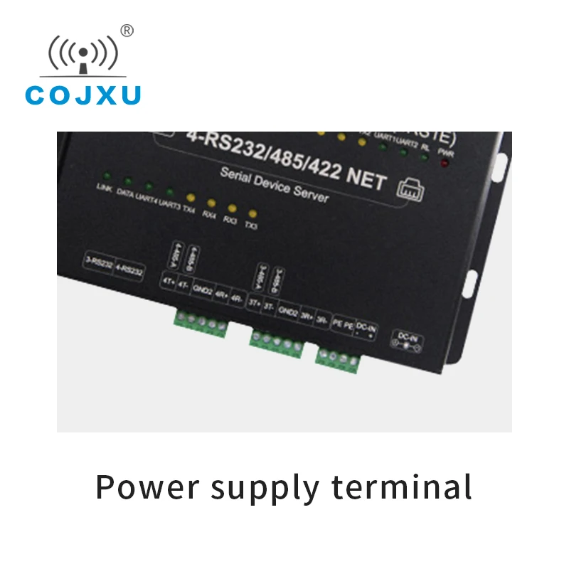 RS422 RS485 RS232 Ethernet сервер с последовательным портом Modbus 4-канальный COJXU E810-DTU(4RS1E)