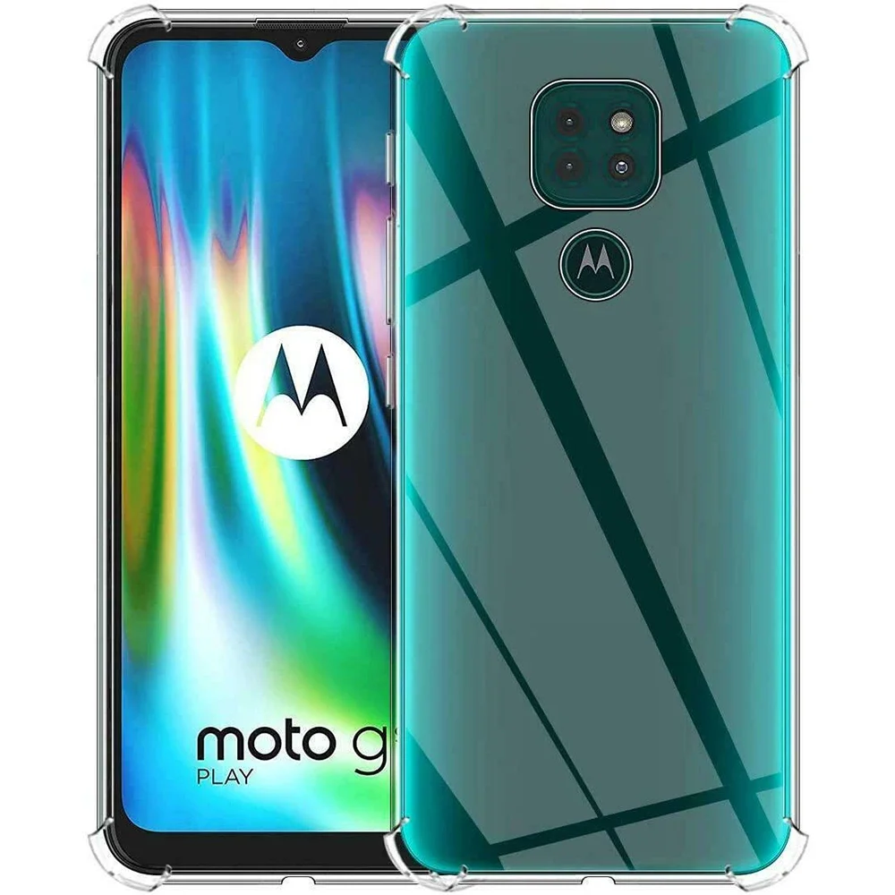 Чехол для Moto G9 Plus противоударный Тонкий Ультратонкий Гибкий Мягкий силиконовый