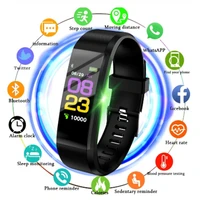 bracelet heart rate blood pressure smart band fitness tracker smartband bluetooth compatible wristband for fitbits smart watch