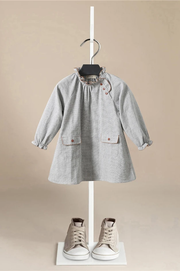 

Girl Dress Long Sleeve Kids Dresses for Girls Cotton Clothes Autumn Winter Princess Party Tutu Dress Baby High Quality Clothing