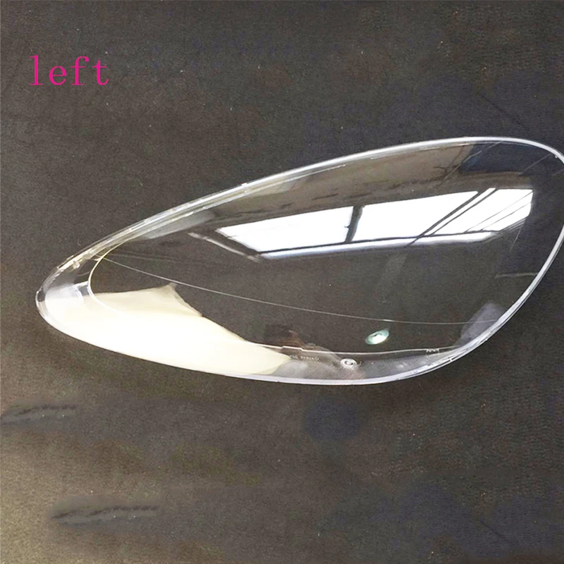 

Front headlights headlights glass lamp shade shell lamp cover transparent masks To for Porsche Cayenne 2011-2014