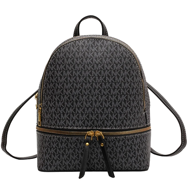 

Вместительный дорожный рюкзак, школьный ранец из высококачественной кожи, роскошные женские дизайнерские брендовые ранцы NK
