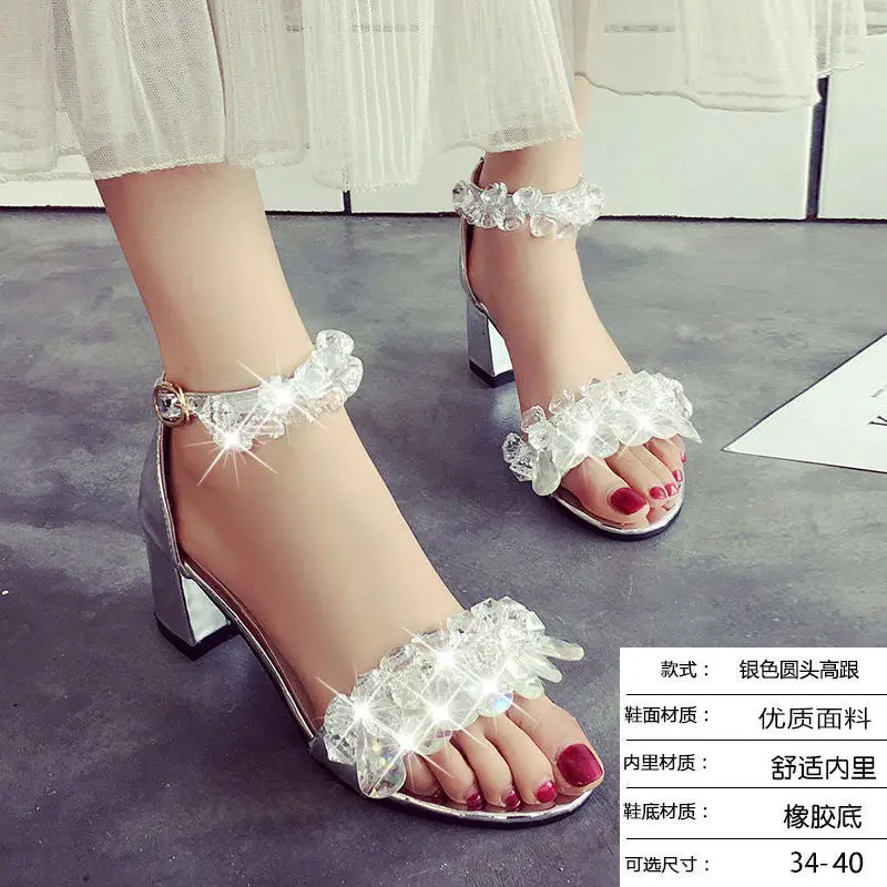 

Женские босоножки на высоком каблуке, прозрачные туфли-лодочки из ПВХ с открытым носком, пикантные сетчатые туфли на высоком каблуке