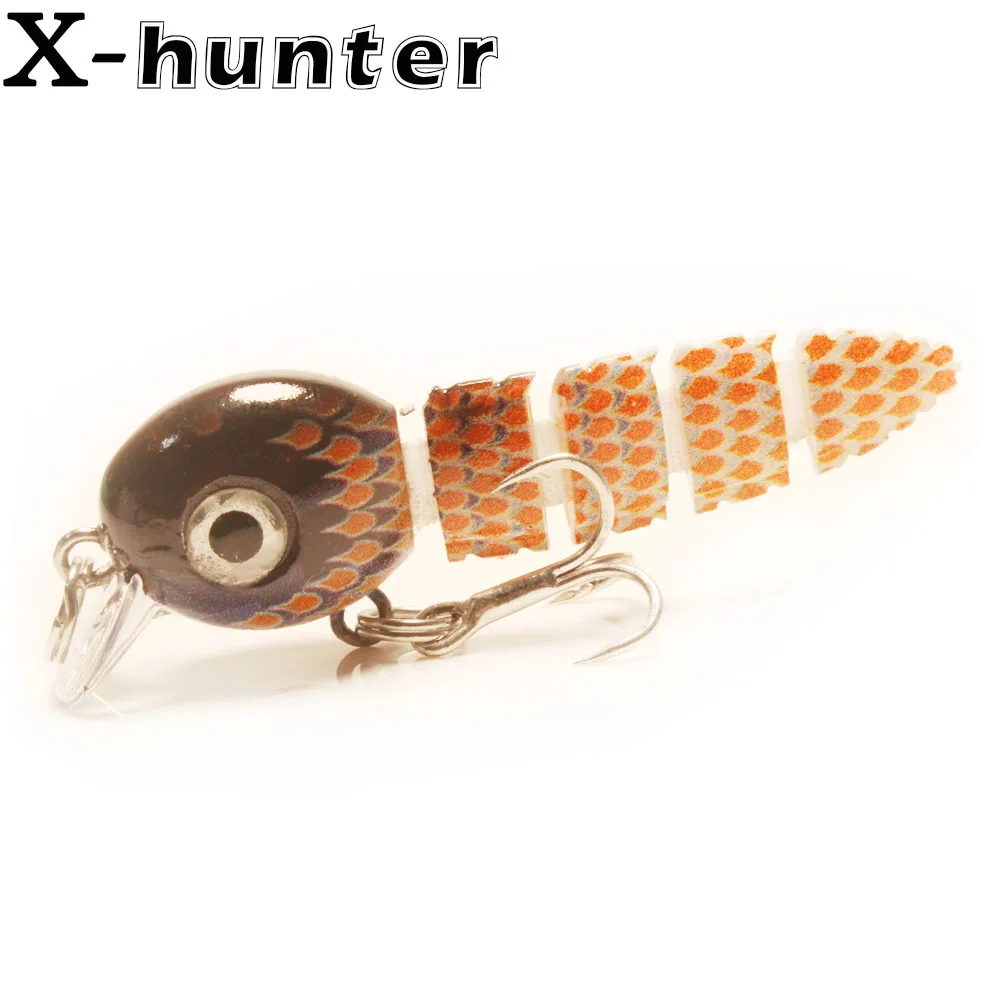 

5CM Small Sinking Wobblers Jointed-Bait Fishing Lures Shallow Water Sharp Hooks For Trout Pike Pesca Swimbait Easy To Carry