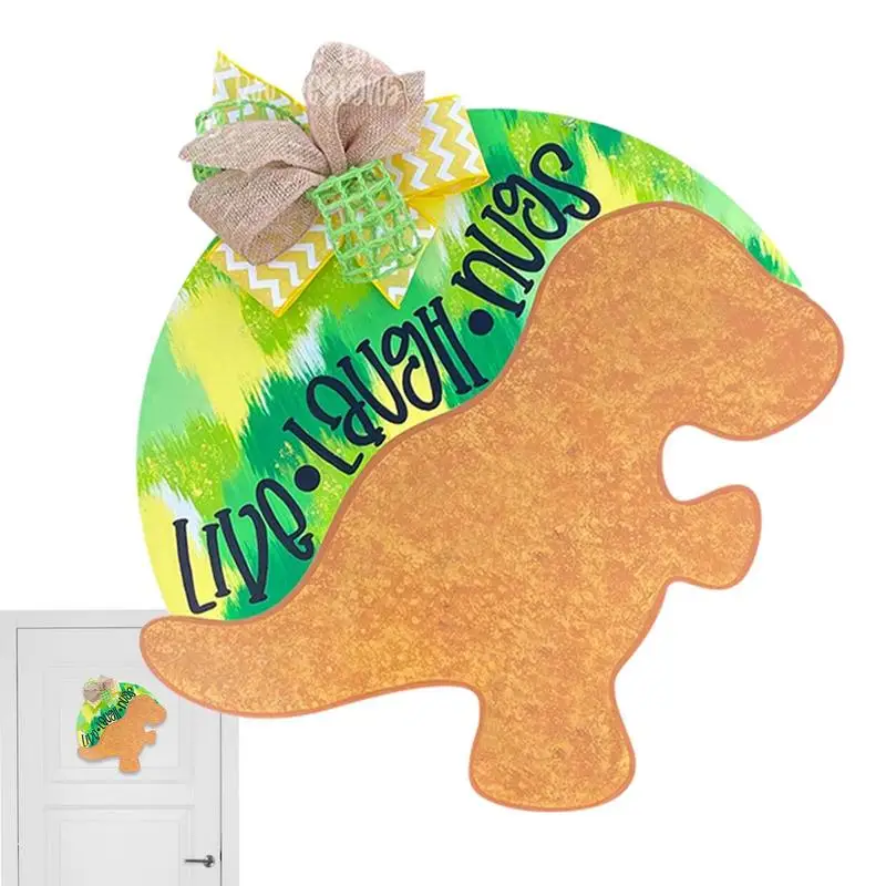 

Знак двери динозавра, знак входной двери, современный дизайн для маленьких мальчиков, комната, комната, украшения гостиной