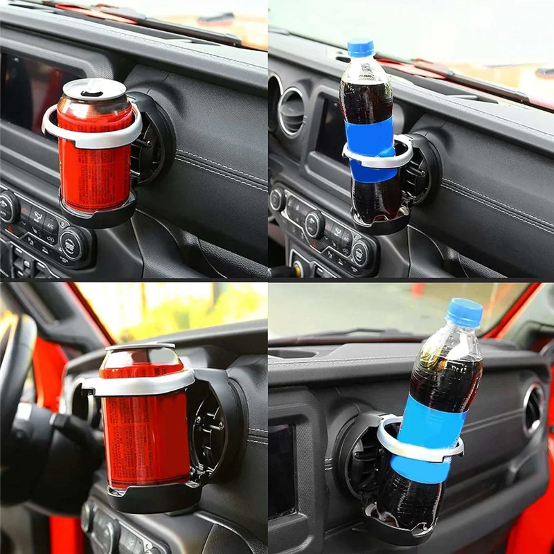 Для Jeep Wrangler JK 2007-2017 JL JT Gladiator 2018-2023 держатель для чашки с вентиляционным отверстием