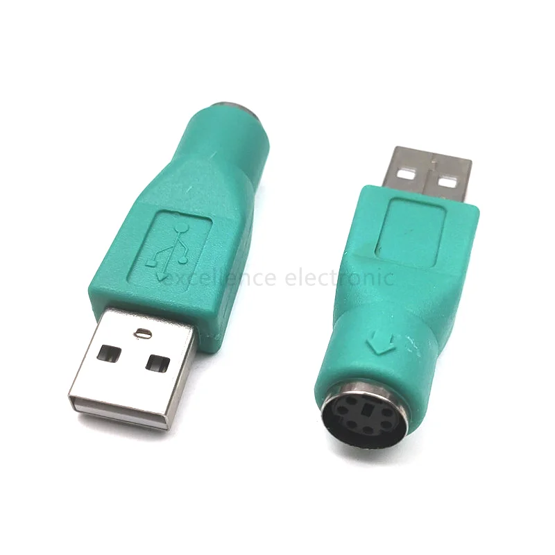 

USB Адаптер PS/2 для клавиатуры и мыши (2 шт.)