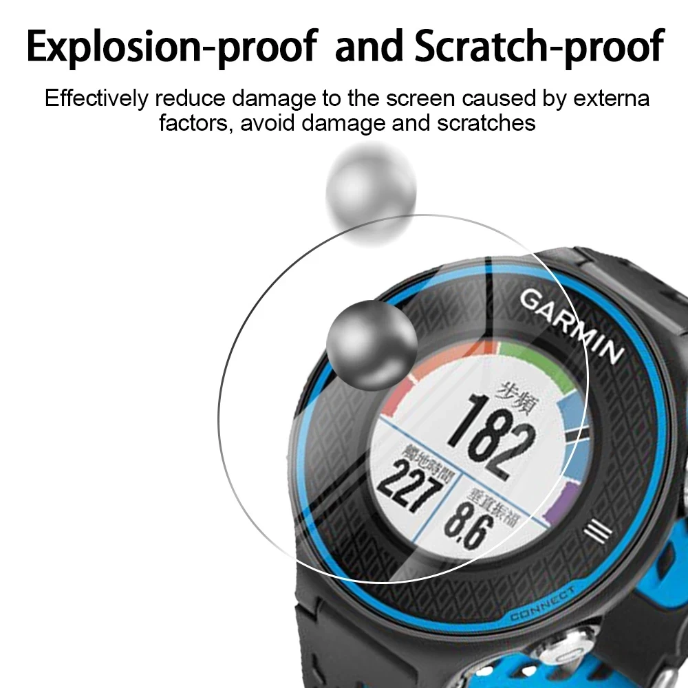 Закаленное стекло для Garmin Forerunner 265 645 245 165 735 XT 935 9H HD защитная пленка занятий