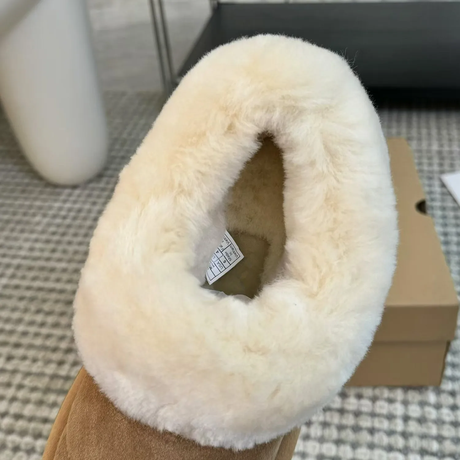 Дизайнерская брендовая женская обувь шерстяные интегрированные зимние ботинки