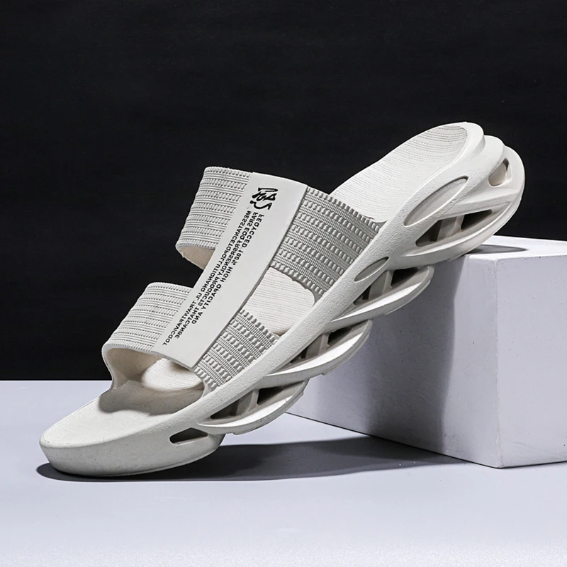 

Летние мужские тапочки, сланцы, тапочки, мягкая дизайнерская удобная обувь для дома и улицы, пляжа, комнаты