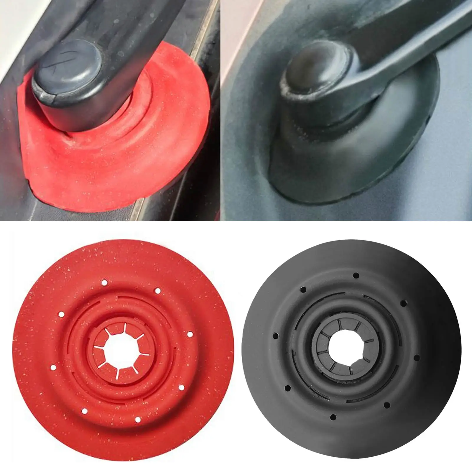 

Car Windshield Wiper Guards Universal Wiper Arm Bottom Hole Protective Cover Silicone Wiper Arm Bottom Hole Protective Pad To