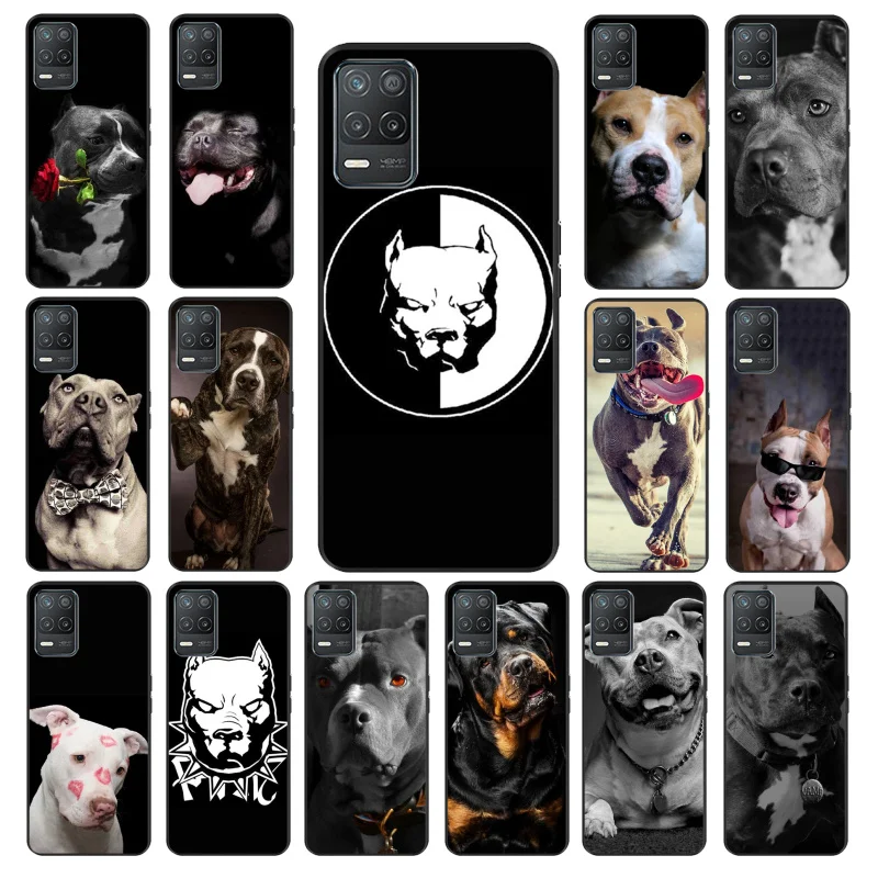 

Pit Bull Lovely Pet Dog Pitbull Phone Case for OPPO Realme 8 7 6 6Pro 7Pro 8Pro 6i 5i C3 C21 C21Y C11 C15 C20 C25 X3 SuperZoom