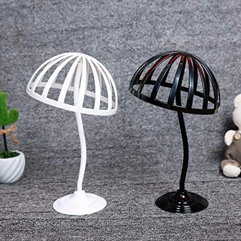 

Plastic Hat Stand Rack For Adult's Cap,Free Standing Tabletop Hat Display Holders Hat Holder Set Of 2 (11.8Inch H)