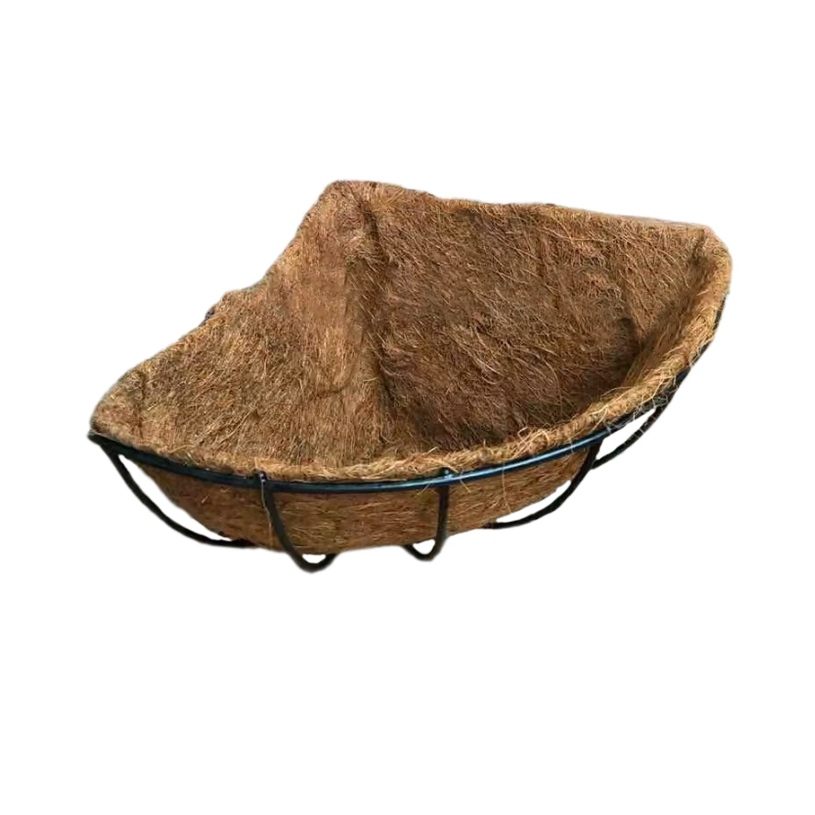 

Подкладка из кокосового волокна для защиты от мороза, однотонная дышащая подвесная корзина из кокосового волокна для балкона, садовый инст...