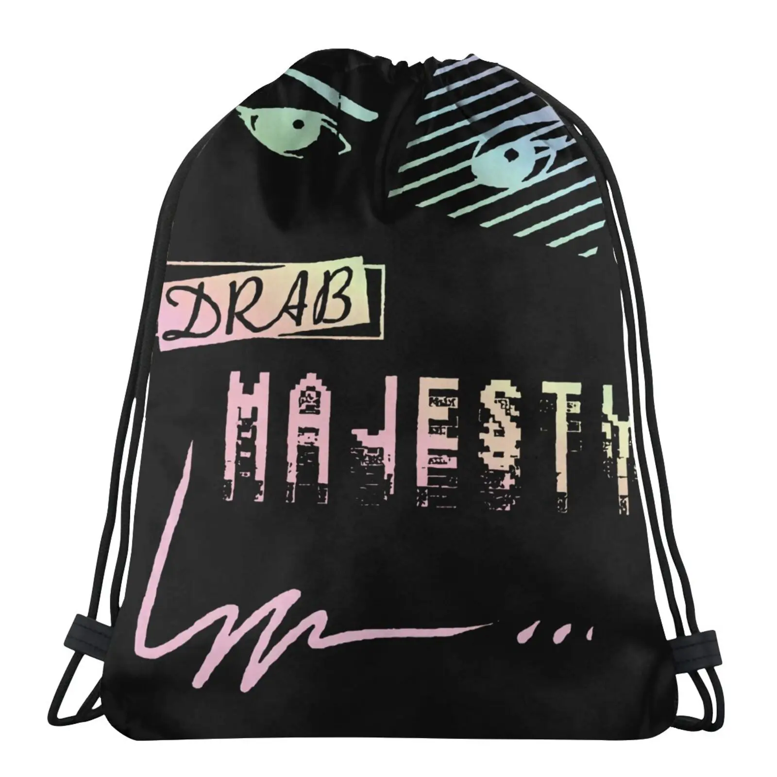 

Drab Majesty Band Eyes Tour M570 6179, сумки для мужчин, рюкзаки, холщовый рюкзак, сумка, сумки на ремне, индивидуальный зеркальный карман