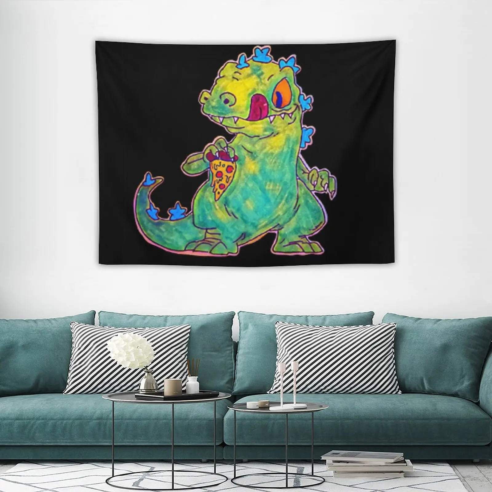 Ретро Reptar гобелен эстетические комнатные декорации Забавный