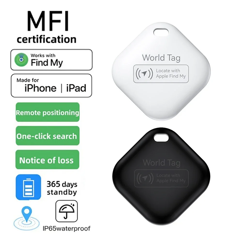 Фото Мини-устройство слежения для Apple Find My Key Smart iTag Child Finder Pet Car Lost Tracker Smart Bluetooth Tracker IOS System №1