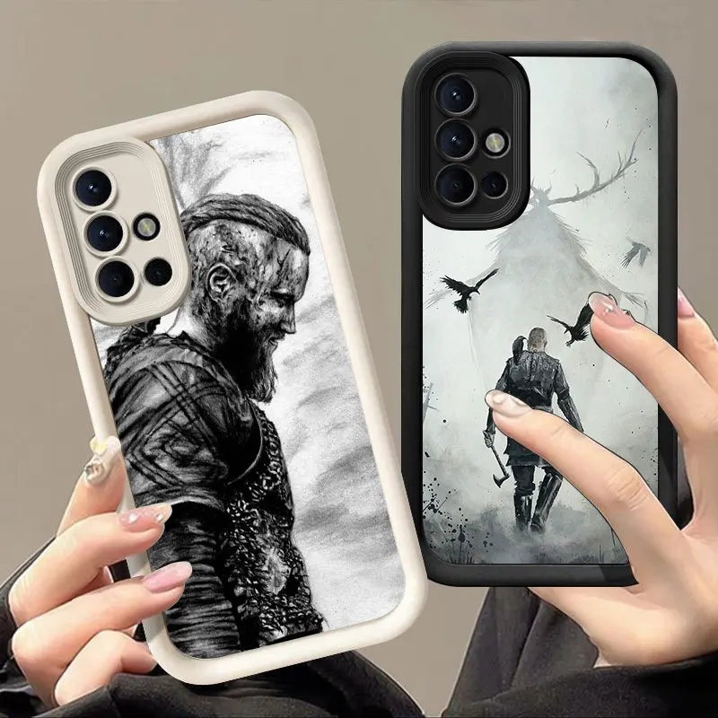 Мягкий силиконовый чехол для телефона с логотипом Viking Vegvisir Samsung Galaxy S20 S21 S23 FE S22 S24