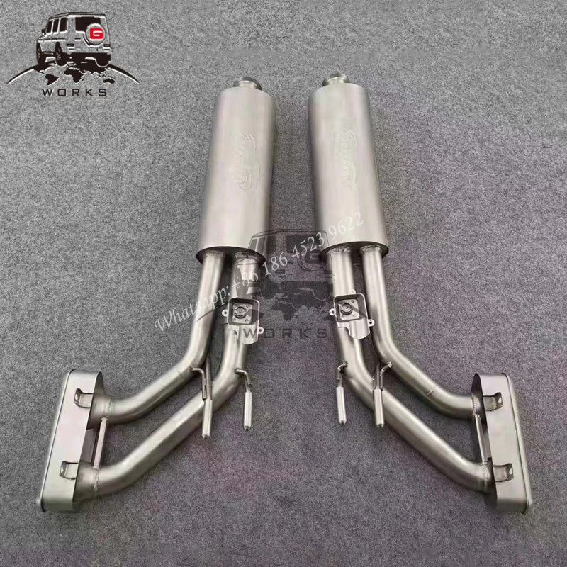 

W464 exhaust system for 2019 g wagon g500 g63 exhaust tips w464 mufflers