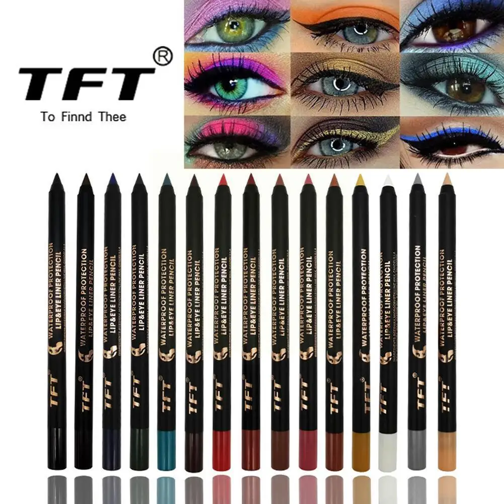 

1 Pcs Longlasting Waterproof Pigment Eye Shadow Liner Eyeshadow Colorful Eyes Eye Pencil Cosmetics Eyeliner Makeup Combinat F8S3