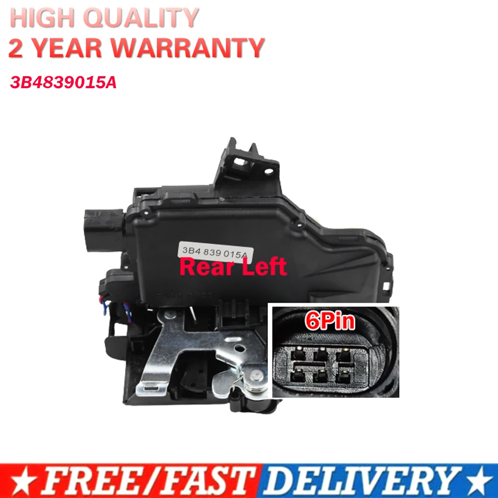 

Быстрая доставка механизм замка задней левой двери для VW GOLF BORA LUPO PASSAT B5 MK4 3B4839015A RL Для сиденья Skoda