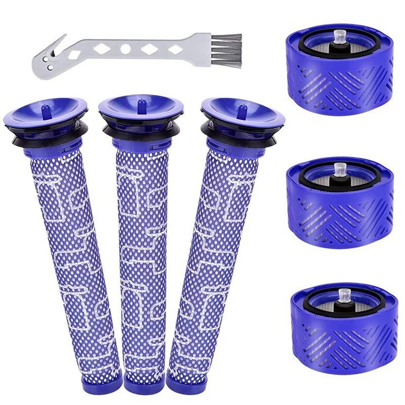 

Replacement Parts HEPA Filter For Dyson V6 Vacuum Cleaner Accessories, Pre-Filter And HEPA Post-Filter