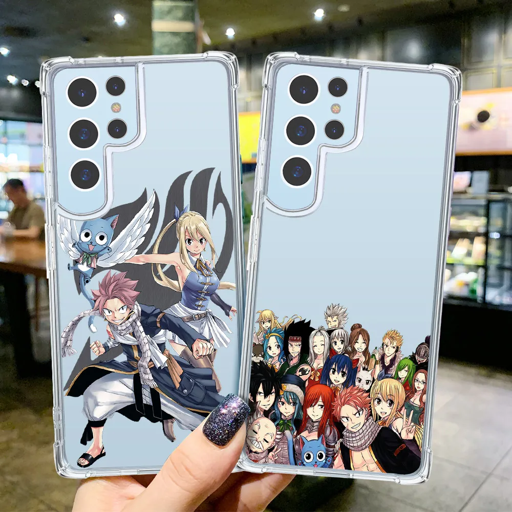 

Comics Case For Samsung Galaxy S8 S9 S10 S20 S22 S21 FE Plus Ultra Lite Note 8 9 10 Plus 20 Ultra Transparent Protection Fundas