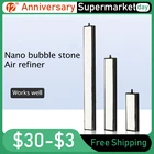 Бесшумный аквариумный нано-Воздушный камень для аквариума очиститель воздуха аэрационная полоса пузырьковый камень гидропонный кислородный насос воздушный диффузор