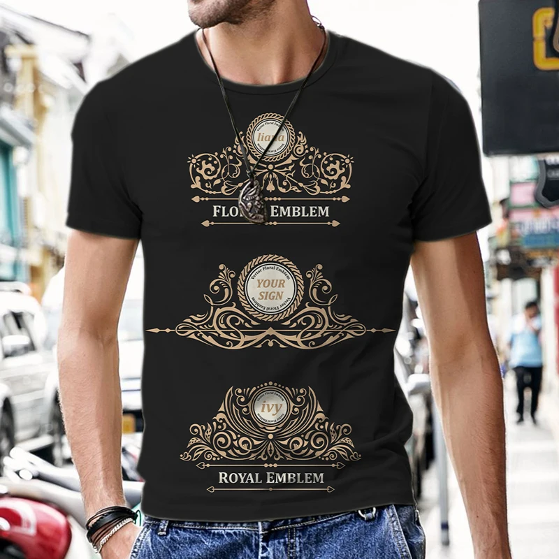 

Fashion Hot Men's T-shirts Luxury Tops Short Sleeve Outfit Summer Harajuku Casual Hip-hop Funny Oversized T-shirt O Neck Street