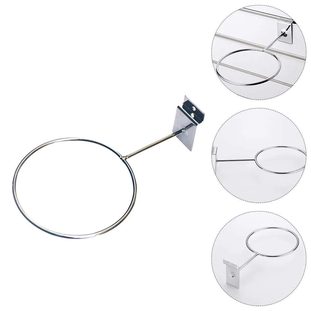 

Ball Bracket Basketball Sports Holders Wall Mounted Hat Hanger Baseball Exercise Stand