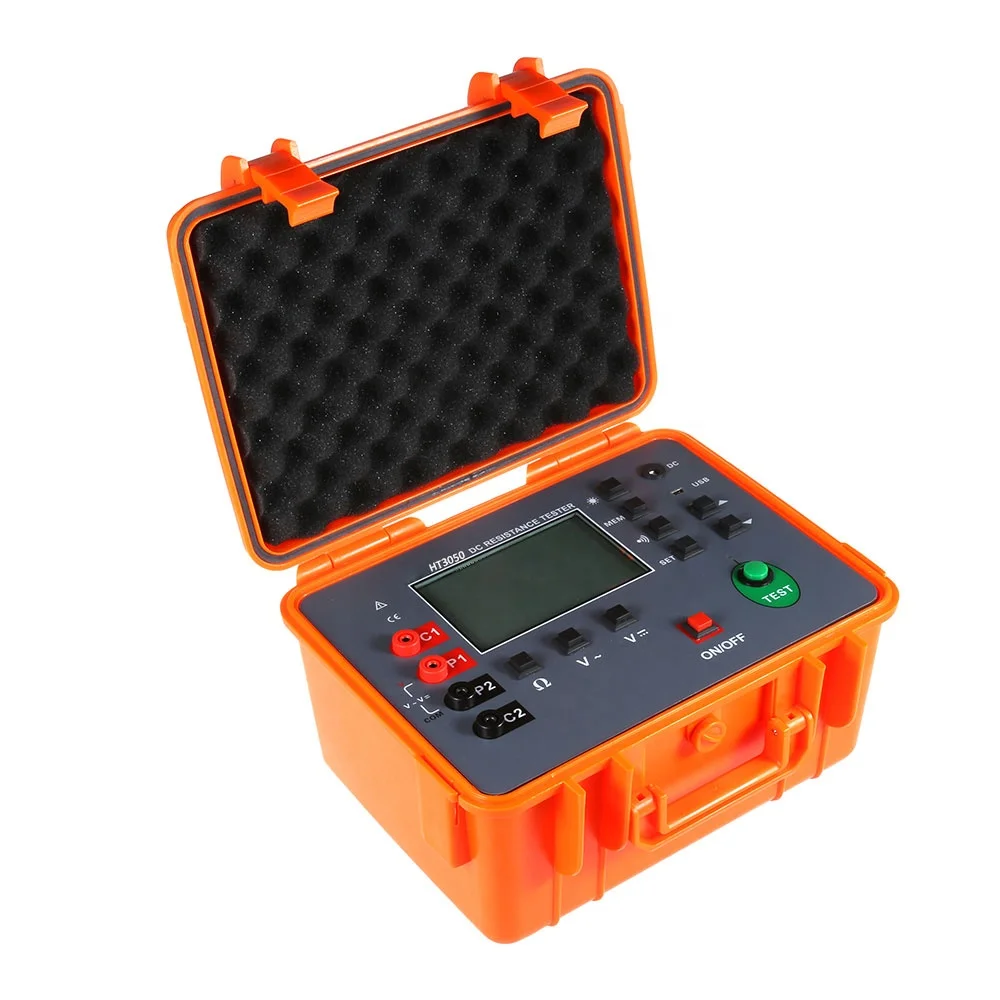 

Digital equipotential tester low-resistance resistance test