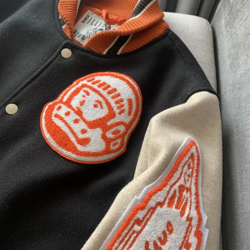 2022 New BBC KENIJIMA Black Astronaut Retro Sports Wool Cotton Jacket Jacket Baseball Uniform