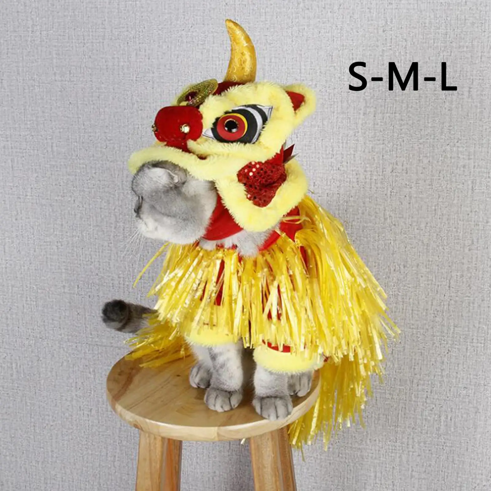 Забавный милый костюм для кошек льва и собак Рождественская одежда на Хэллоуин