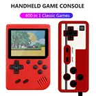 400 В 1 портативная игровая консоль для мальчиков, Портативная Игрушка, Классическая портативная игровая консоль в стиле ретро, 8-битная игровая консоль Gameboy с ЖК-экраном 3,0 дюйма и поддержкой ТВ