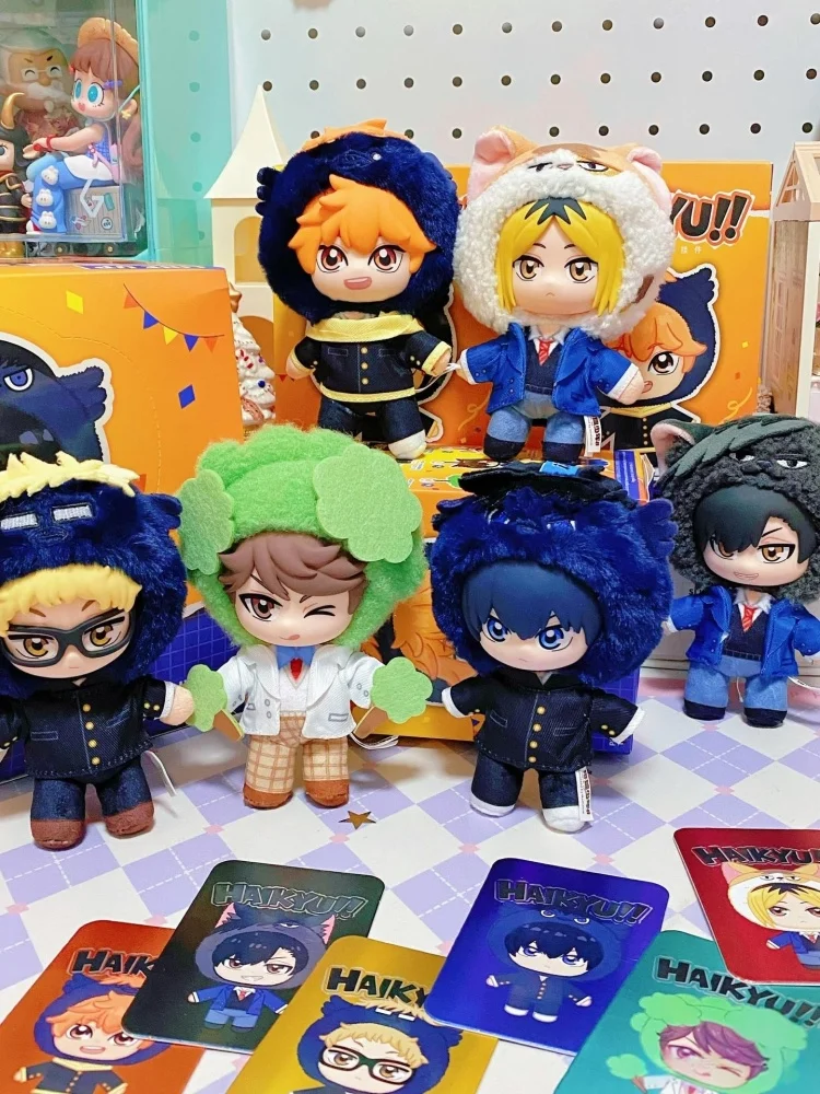 EAKI Haikyuu Mascot Series Плюшевый брелок-подвеска в слепой коробке, аниме-кукла Хината Сёё, виниловая мягкая игрушка, украшение для сумки, коллекционный предмет для фанатов аниме. (art.: 3920dcb35e02c) - 3920dcb35e02c